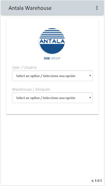 Run android online APK Antala Warehouse from MyAndroid or emulate Antala Warehouse using MyAndroid