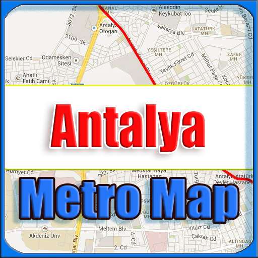 Run android online APK Antalya Turkey Metro Map Offline from MyAndroid or emulate Antalya Turkey Metro Map Offline using MyAndroid