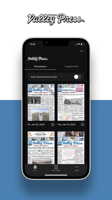 Emulate iPhone app Antelope Valley Press EEdition using MyAndroid Emulate iPhone app Antelope Valley Press EEdition using MyAndroid