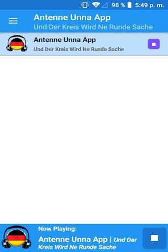 Run android online APK Antenne Unna App from MyAndroid or emulate Antenne Unna App using MyAndroid