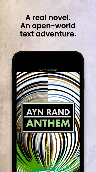 Emulate iPhone app Anthem, a Live Novel using MyAndroid