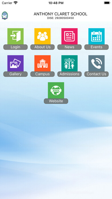 Emulate iPhone app Anthony Claret School using MyAndroid Emulate iPhone app Anthony Claret School using MyAndroid
