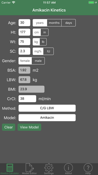 Emulate iPhone app Antibiotic Kinetics using MyAndroid Emulate iPhone app Antibiotic Kinetics using MyAndroid