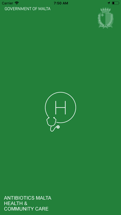 Emulate iPhone app Antibiotics Malta using MyAndroid