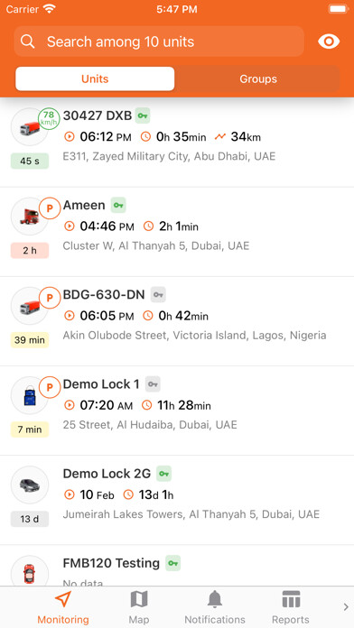 Emulate iPhone app Anticip Tracking using MyAndroid