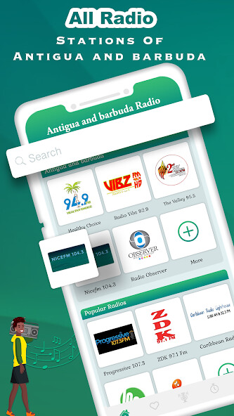 Run android online APK Antigua  Barbuda Radio FM from MyAndroid or emulate Antigua  Barbuda Radio FM using MyAndroid