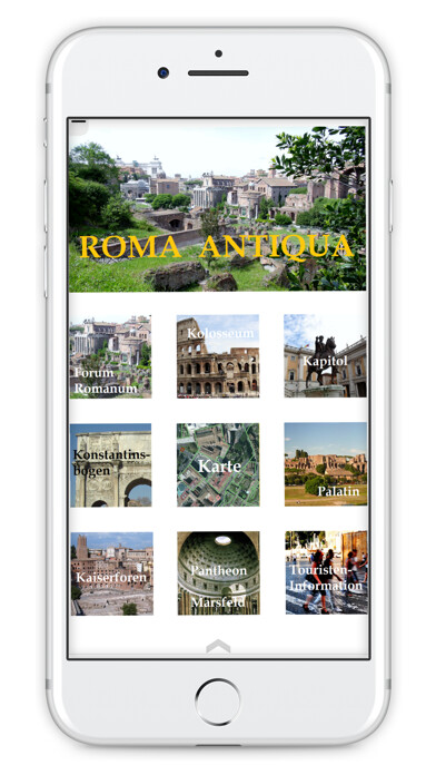 Emulate iPhone app Antikes Rom using MyAndroid