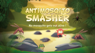 Emulate iPhone app Anti Mosquito Smash-athon using MyAndroid