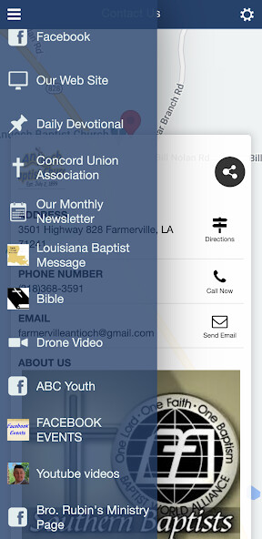 Run android online APK Antioch Baptist Farmerville from MyAndroid or emulate Antioch Baptist Farmerville using MyAndroid