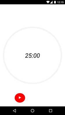 Emulate Android APK Anti Procrastination Pomodoro Timer