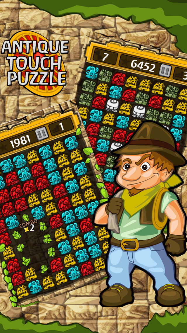 Emulate iPhone app Antique Touch using MyAndroid