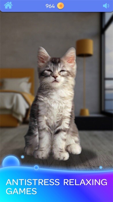 Emulate iPhone app Anti-Stress Fidget Relief Game using MyAndroid