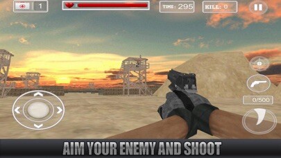 Emulate iPhone app Anti Terrorist Attack 3D using MyAndroid