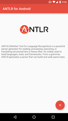 Emulate Android APK ANTLR for Android Emulate Android APK ANTLR for Android