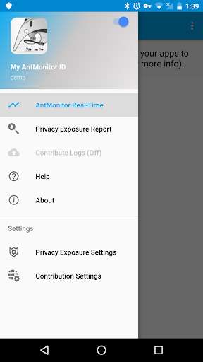 Run android online APK AntMonitorMobile from MyAndroid or emulate AntMonitorMobile using MyAndroid
