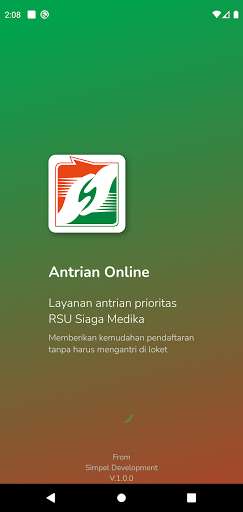 Run android online APK Antrian Online RSU Siaga Medika Banyumas from MyAndroid or emulate Antrian Online RSU Siaga Medika Banyumas using MyAndroid