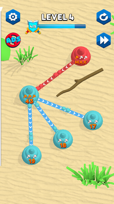 Emulate iPhone app Ants Against! Funny io games using MyAndroid Emulate iPhone app Ants Against! Funny io games using MyAndroid