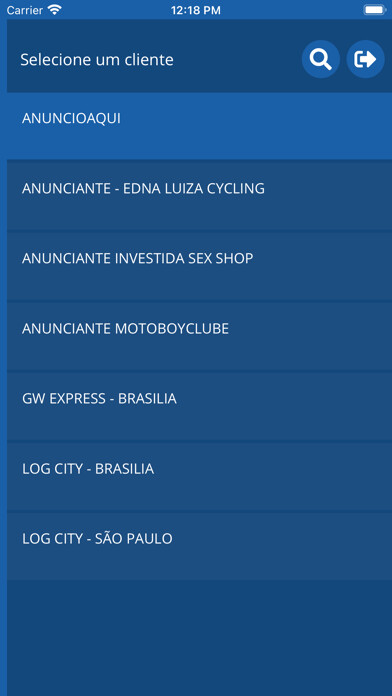 Emulate iPhone app ANUNCIOAQUI using MyAndroid