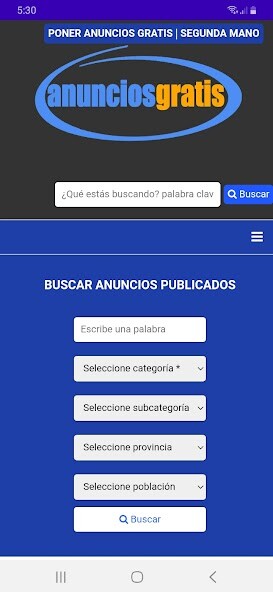 Run android online APK Anuncios Gratis from MyAndroid or emulate Anuncios Gratis using MyAndroid
