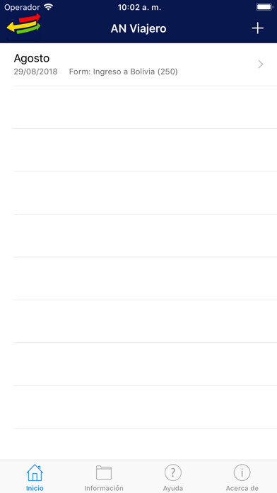Emulate iPhone app AN VIAJERO using MyAndroid Emulate iPhone app AN VIAJERO using MyAndroid