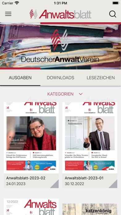Emulate iPhone app Anwaltsblatt using MyAndroid Emulate iPhone app Anwaltsblatt using MyAndroid