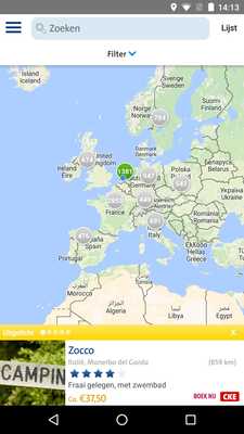 Emulate Android APK ANWB Camping