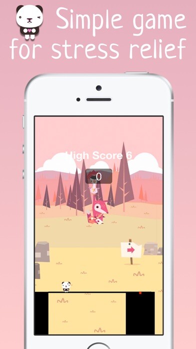 Emulate iPhone app Anxiety panic attacks Panda adventure using MyAndroid