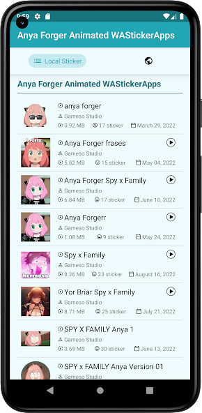 Run android online APK Anya Forger Animated WASticker from MyAndroid or emulate Anya Forger Animated WASticker using MyAndroid Run android online APK Anya Forger Animated WASticker from MyAndroid or emulate Anya Forger Animated WASticker using MyAndroid