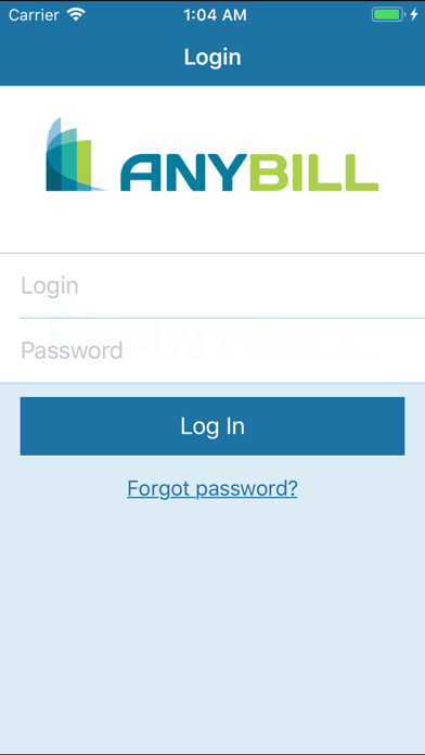 Emulate iPhone app Anybill Mobile App using MyAndroid Emulate iPhone app Anybill Mobile App using MyAndroid