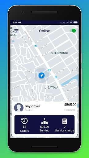 Run android online APK Any Driver from MyAndroid or emulate Any Driver using MyAndroid