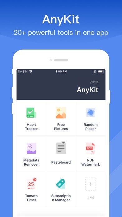 Emulate iPhone app AnyKit - 20+ Tools in One App using MyAndroid Emulate iPhone app AnyKit - 20+ Tools in One App using MyAndroid