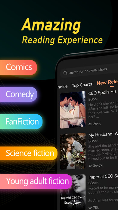 Emulate iPhone app AnyNovel Books - Comic&Fantasy using MyAndroid Emulate iPhone app AnyNovel Books - Comic&Fantasy using MyAndroid