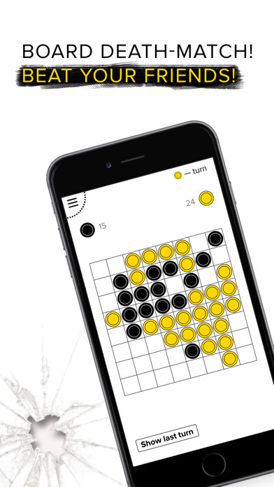 Emulate iPhone app Anyplace Reversi - Othello : black & white using MyAndroid Emulate iPhone app Anyplace Reversi - Othello : black & white using MyAndroid