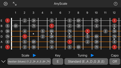 Emulate iPhone app AnyScale - Tunings & Scales using MyAndroid Emulate iPhone app AnyScale - Tunings & Scales using MyAndroid