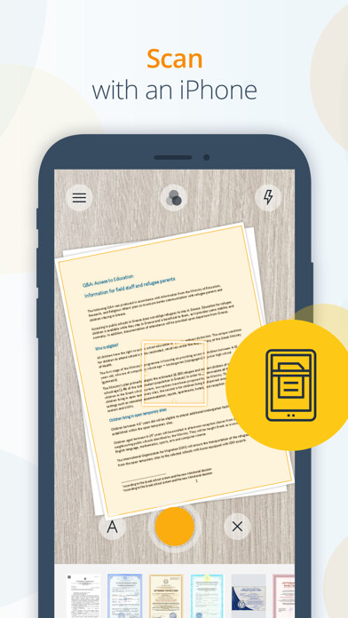 Emulate iPhone app Anyscan - easy scan documents using MyAndroid Emulate iPhone app Anyscan - easy scan documents using MyAndroid