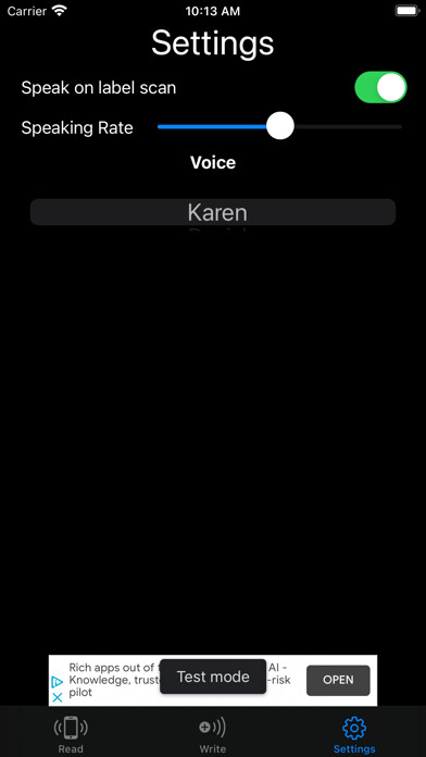 Emulate iPhone app AnyTag (NFC label app) using MyAndroid Emulate iPhone app AnyTag (NFC label app) using MyAndroid
