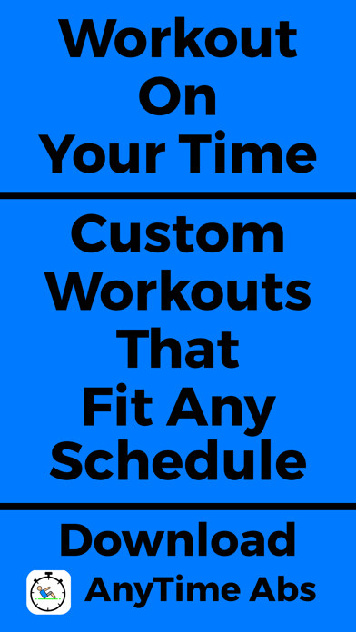 Emulate iPhone app AnyTime Abs Workout using MyAndroid