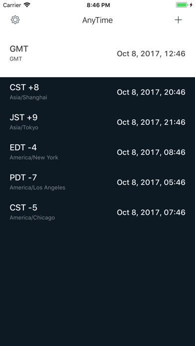 Emulate iPhone app AnyTime - Timezone Calculator using MyAndroid Emulate iPhone app AnyTime - Timezone Calculator using MyAndroid