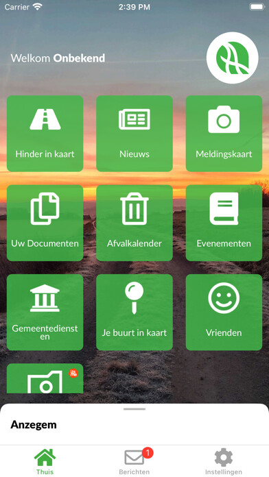 Emulate iPhone app Anzegem using MyAndroid
