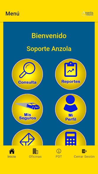Run android online APK Anzola Villamil Aplicacion Movil de Seguros from MyAndroid or emulate Anzola Villamil Aplicacion Movil de Seguros using MyAndroid