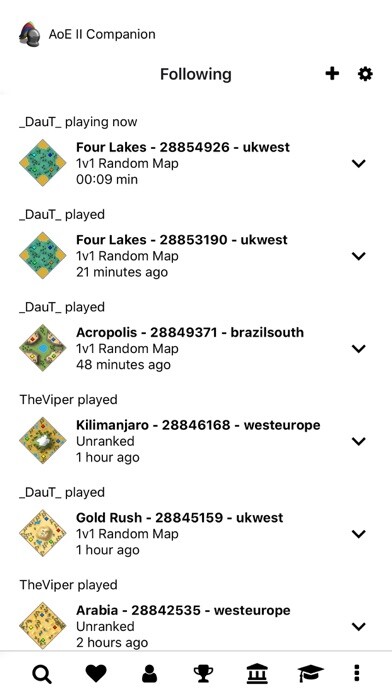 Emulate iPhone app AoE II Companion using MyAndroid Emulate iPhone app AoE II Companion using MyAndroid