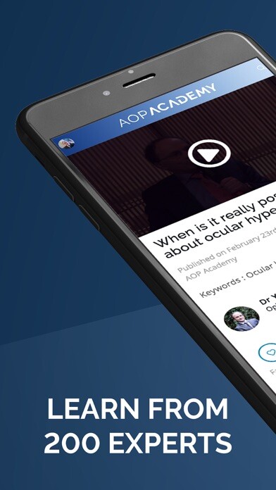 Emulate iPhone app AOP Academy using MyAndroid