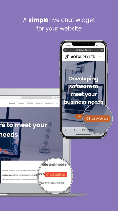 Emulate iPhone app AotolChat – Chat to customers using MyAndroid Emulate iPhone app AotolChat – Chat to customers using MyAndroid