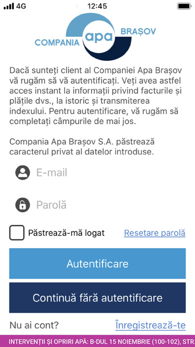 Emulate iPhone app ApaBrasov-mobile using MyAndroid Emulate iPhone app ApaBrasov-mobile using MyAndroid