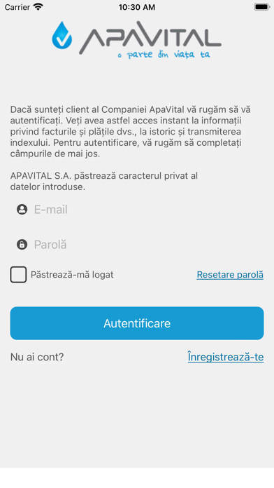 Emulate iPhone app ApaVital using MyAndroid
