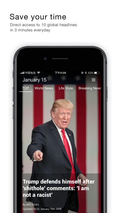 Emulate iPhone app APD News using MyAndroid Emulate iPhone app APD News using MyAndroid