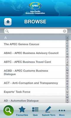 Emulate Android APK APEC Glossary