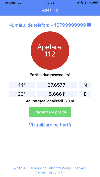 Emulate iPhone app Apel 112 using MyAndroid