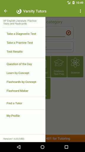 Emulate Android APK AP English Literature: Practice Tests  Flashcards