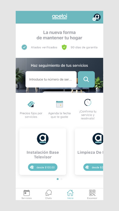 Emulate iPhone app Apetoi Services using MyAndroid